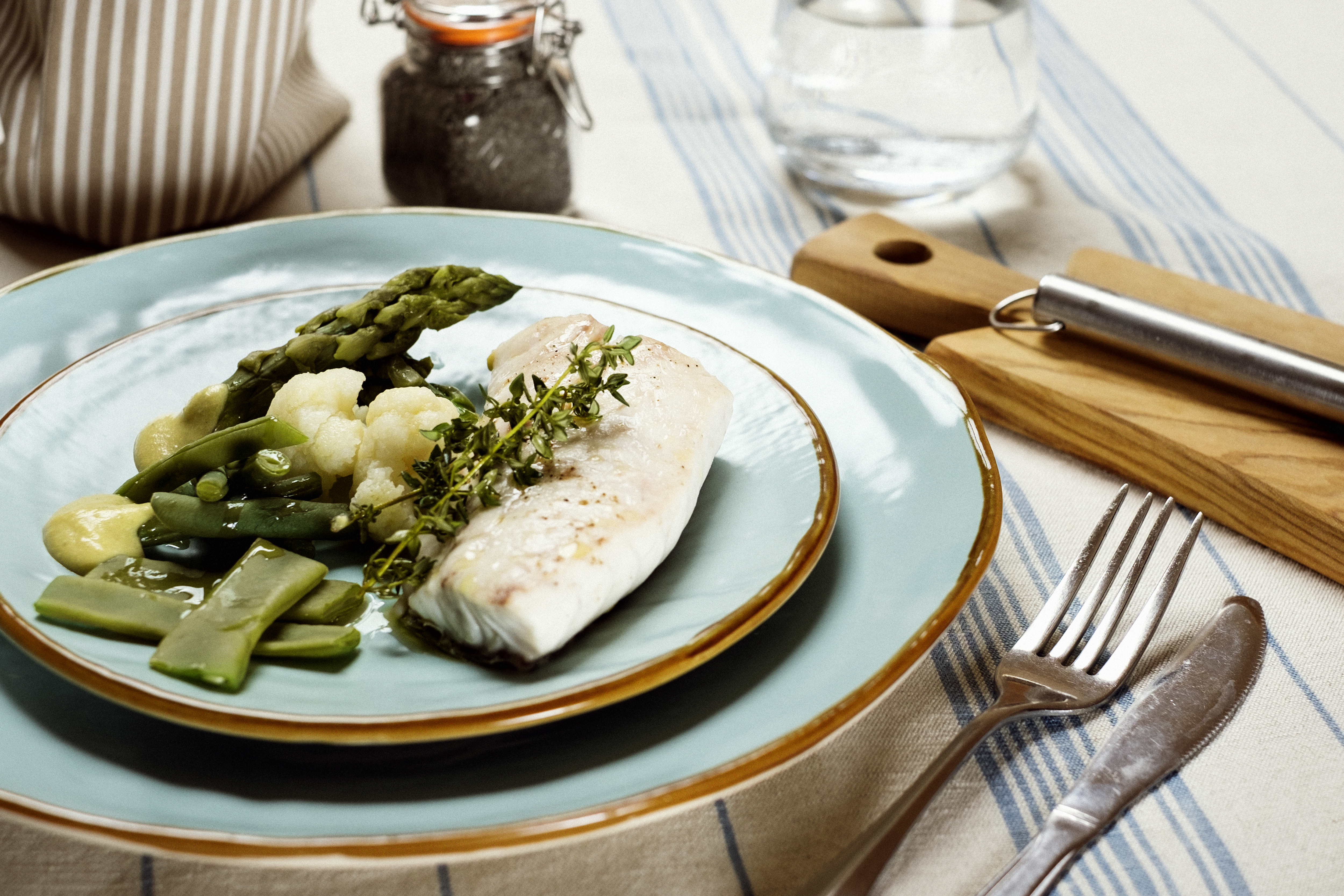 Steamed daily fish - Bertazzoni